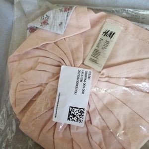 H&M Turbans in soft cotton jersey w/  decorative gathered detail Sz 9/12M